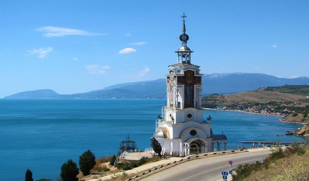 Храм-маяк в Крыму